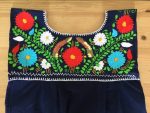 Maxi Isidra, Hand Embroidered Mexican Loose Dress - Image 7