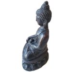 Little Buddha Resin Statue - Image 2