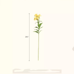 Artificial Peruvian Lily Stem 29.5" Tall - Image 9