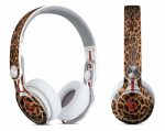 Mirrored Leopard Hide - Full Body Skin Decal Wrap Kit for Beats by Dre - Image 4