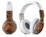 Mirrored Leopard Hide - Full Body Skin Decal Wrap Kit for Beats by Dre - Image 2