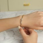 "Mom" Pavé Bracelet - Image 3