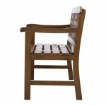 Gardeon Wooden Garden Bench 2 Seat Patio Furniture Timber Outdoor - Image 4