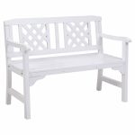 Gardeon Wooden Garden Bench 2 Seat Patio Furniture Timber Outdoor
