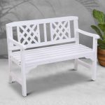 Gardeon Outdoor Garden Bench Wooden Chair 2 Seat Patio Furniture - Image 6