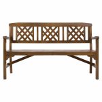 Gardeon Wooden Garden Bench 3 Seat Patio Furniture Timber Outdoor - Image 3