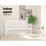 Gardeon Wooden Garden Bench 3 Seat Patio Furniture Timber Outdoor - Image 10
