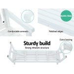 Gardeon 5FT Outdoor Garden Bench Wooden 3 Seat Chair Patio Furniture - Image 3