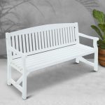 Gardeon 5FT Outdoor Garden Bench Wooden 3 Seat Chair Patio Furniture - Image 6