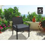 Gardeon Outdoor Dining Chairs Patio Furniture Rattan Lounge Chair - Image 5