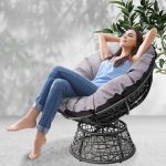 Gardeon Outdoor Chairs Outdoor Furniture Papasan Chair Wicker Patio - Image 6
