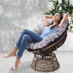 Gardeon Outdoor Chairs Outdoor Furniture Papasan Chair Wicker Patio - Image 6