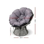 Gardeon Outdoor Chairs Outdoor Furniture Papasan Chair Wicker Patio