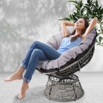 Gardeon Outdoor Chairs Outdoor Furniture Papasan Chair Wicker Patio - Image 6