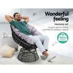 Gardeon Outdoor Lounge Setting Furniture Wicker Papasan Chairs Table - Image 3