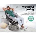 Gardeon Outdoor Lounge Setting Furniture Wicker Papasan Chairs Table - Image 3