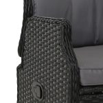 Gardeon Recliner Chair Sun lounge Wicker Lounger Outdoor Furniture - Image 4