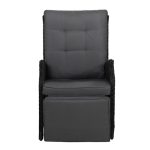Gardeon Recliner Chairs Sun lounge Wicker Lounger Outdoor Furniture - Image 2
