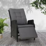 Gardeon Recliner Chairs Sun lounge Wicker Lounger Outdoor Furniture - Image 6