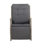 Gardeon Recliner Chairs Sun lounge Wicker Lounger Outdoor Furniture - Image 2