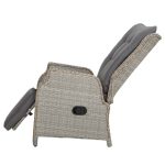 Gardeon Recliner Chairs Sun lounge Wicker Lounger Outdoor Furniture - Image 3
