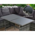 Gardeon Outdoor Furniture Dining Setting Sofa Set Wicker 9 Seater - Image 5
