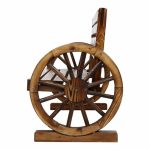 Gardeon Garden Bench Wooden Wagon Chair 3 Seat Outdoor Furniture - Image 4