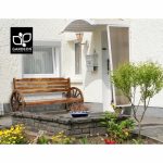 Gardeon Garden Bench Wooden Wagon Chair 3 Seat Outdoor Furniture - Image 12