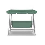 Outdoor Swing Bench Seat Chair Canopy Furniture 3 Seater Garden - Image 7