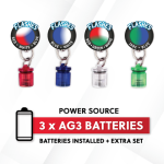 Pet Blinkers™ Flashing LED Pet Safety Light - Large Breed 20 PC - Image 3