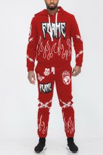 Chenille Flame Sweat Suit - Image 8