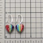 7 Chakra Heart Earrings - Image 4