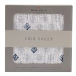 Glacier Branch Cotton Muslin Crib Sheet - Image 2