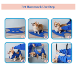 Cat Grooming Restraint Bag with Hammock - Image 4