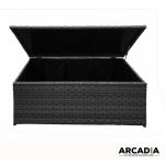 Arcadia Furniture Outdoor Rattan Storage Box Garden Toy Tools Shed UV - Image 4