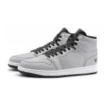 VIPER HIP HOP SHOES High Top Style 55TO Light Gray Sneakers - Image 2