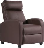 Recliner Chair for Living Room,Leather Single Sofa Furniture Home