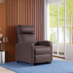 Recliner Chair for Living Room,Leather Single Sofa Furniture Home - Image 6