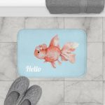 Koi Goldfish Bath Mat - Image 2