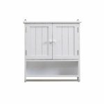 Levede 2 in 1 Bathroom Tallboy Furniture Toilet Storage Cabinet - Image 14