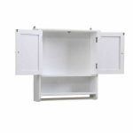 Levede 2 in 1 Bathroom Tallboy Furniture Toilet Storage Cabinet - Image 15
