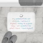 Positive Affirmation Bath Mat - Image 2