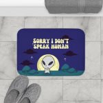 Funny Alien Bath Mat - Image 2
