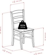 Wood Benjamin Seating, Foot Rest, Walnut, FURNITURE - Image 3