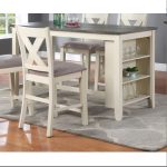 Modern Contemporary Dining Room Furniture Chairs Set Of 2 Counter - Image 4