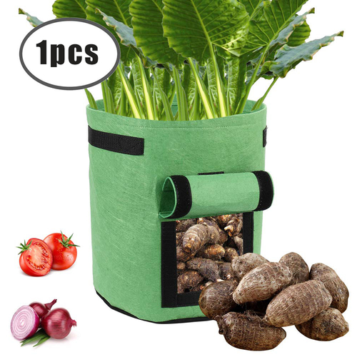 d53f7311-06ea-4f19-9e07-a9344cee3cd4.jpg Portable Plant Bag Potato Planting Bag Durable Bag - Image 1