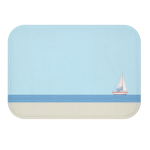 Sail Boat in the Ocean Bath Mat - Image 2