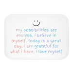 Positive Affirmation Bath Mat