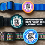 Wholesale pack of 20 QR Code Pet ID Tags with Free Pet Profile - Image 2