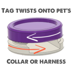 Wholesale pack of 20 QR Code Pet ID Tags with Free Pet Profile - Image 5